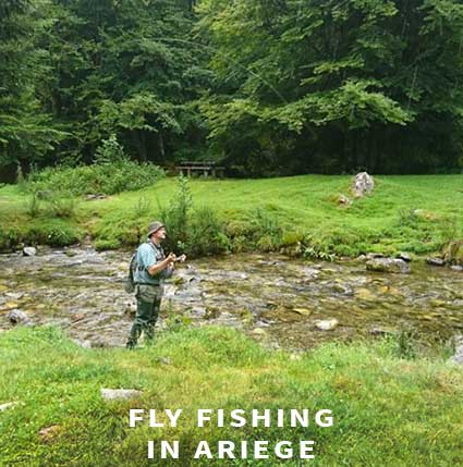 Fly fishing in Ariège